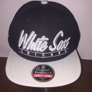 Raised “White Sox” Stitching Snapback